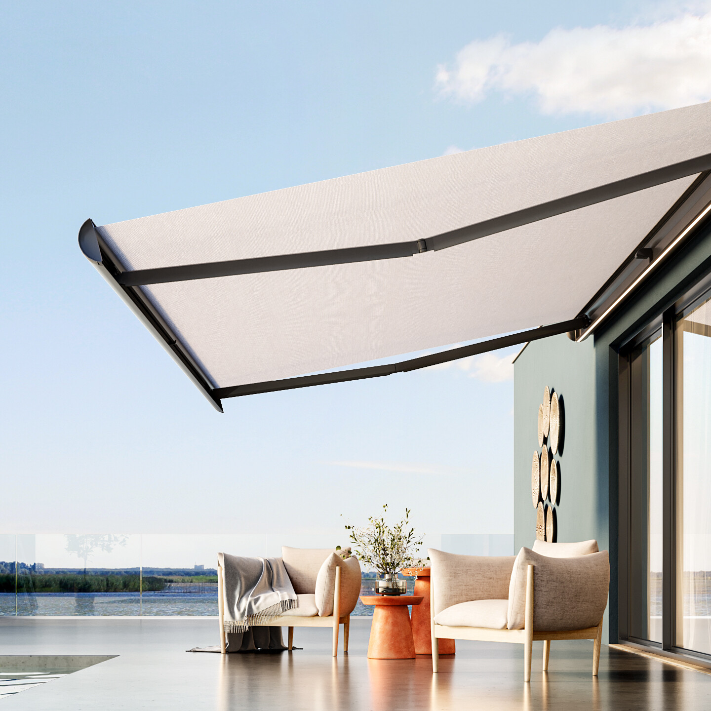 Pergotenda per ristorante